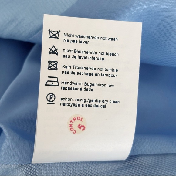 Bianca Modal Blazer Jacket 44 US 14 Blue Pockets - Picture 9 of 10